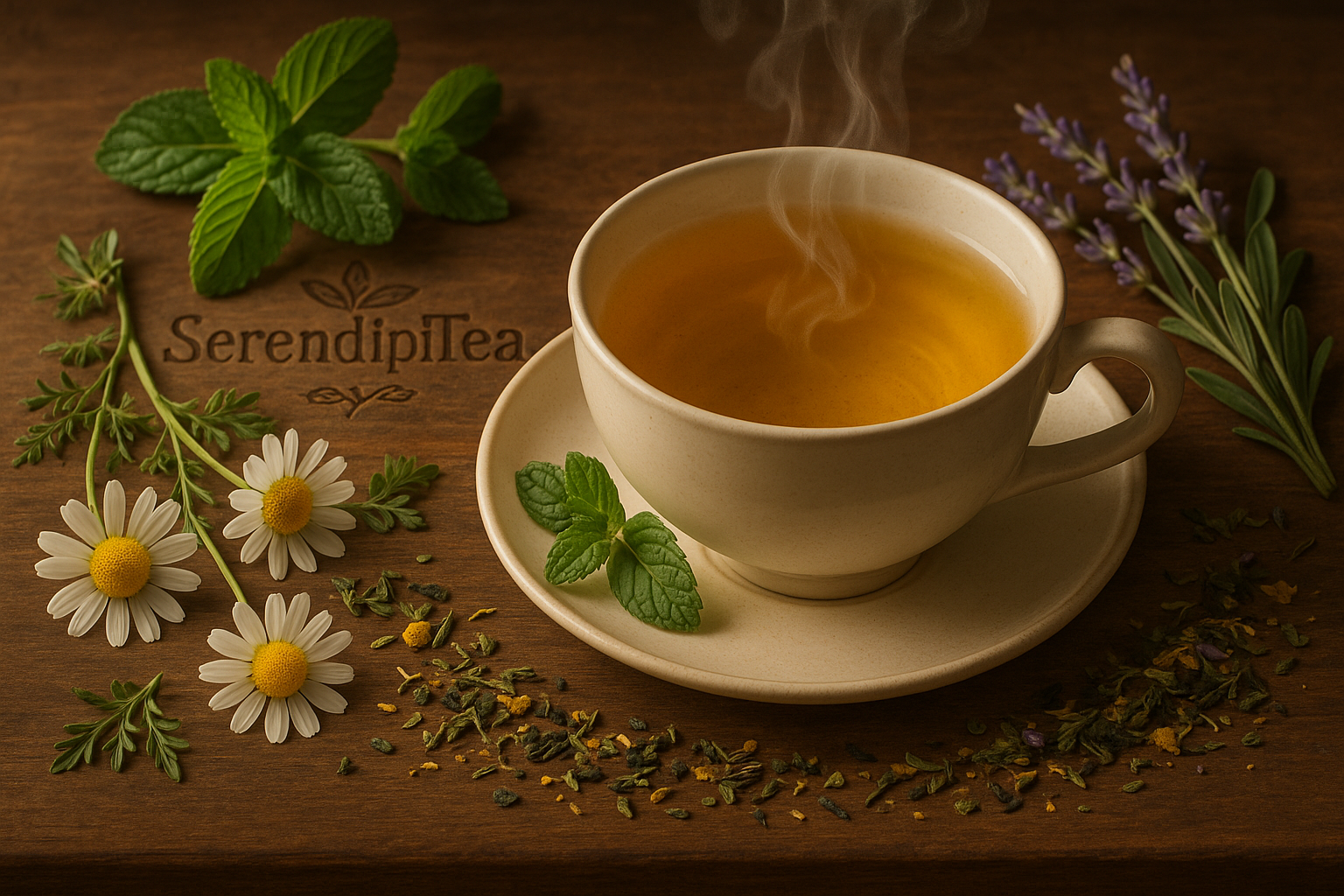 herbal tea called SerendipiTea