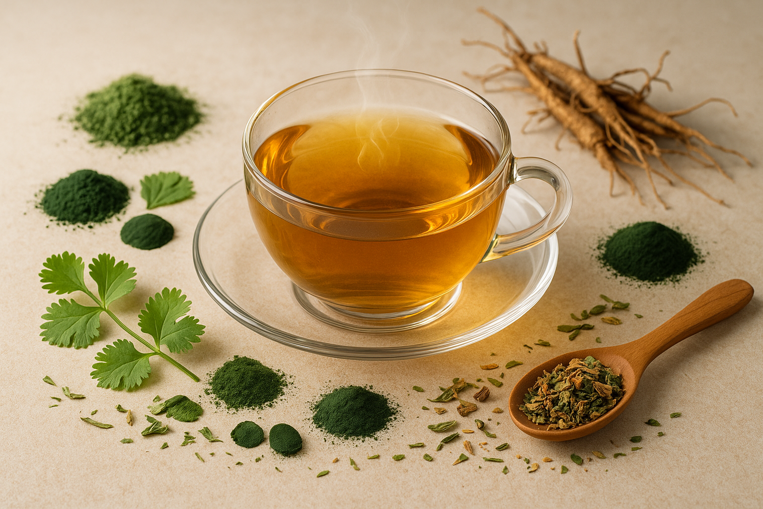 heavy metals eliminator tea