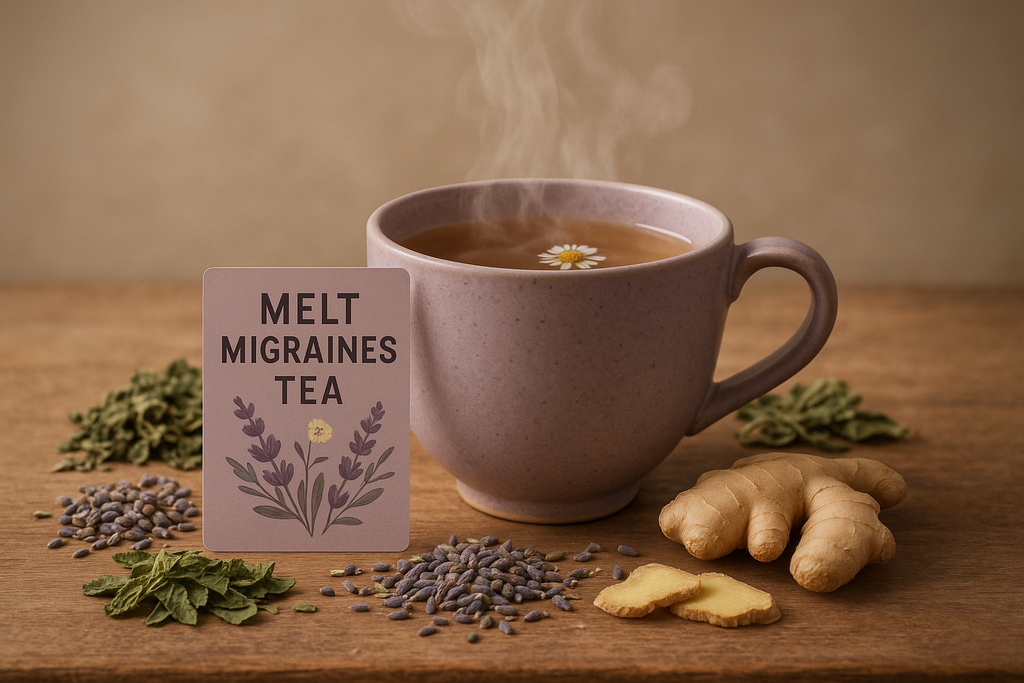 melt migraines tea